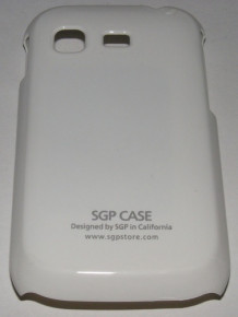 Твърд гръб SGP за Samsung Galaxy Pocket S5300 бял
